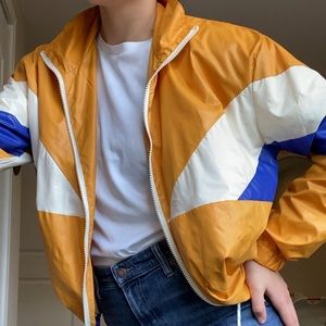 Retro windbreaker